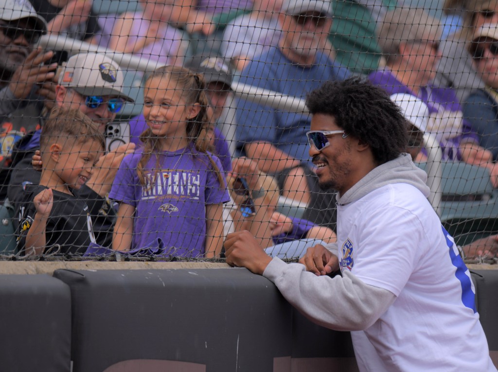 ALL ABOUT FUN: Ravens Te Isaiah Possible Host Charity Softball Game