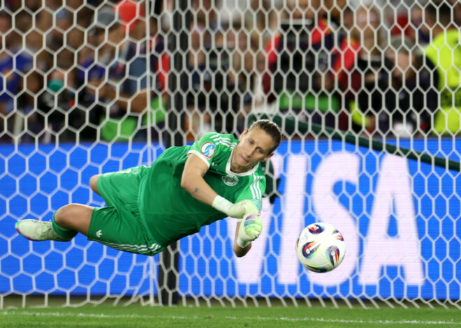 Down player, Germany holds fast to France in a penalty shootout