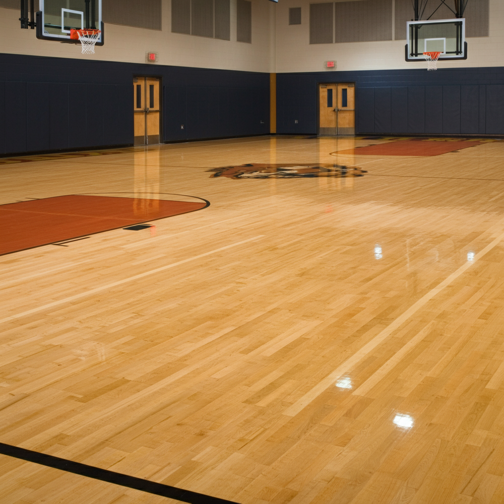 How Thick Should a Wood Basketball Court Floor Be?