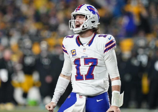 Josh Allen set his career record with a rushing TD in the Bills’ win