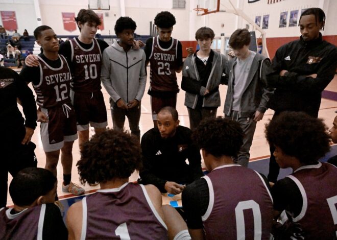 Severn boys basketball earned a 63-55 road win in overtime against Gerstell