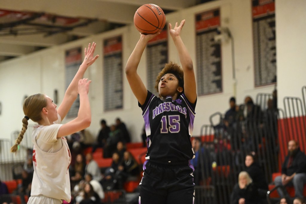 No. 1 women’s basketball 1 Pikesville used tenacious defense to earn a 47-30 win over Dulaney