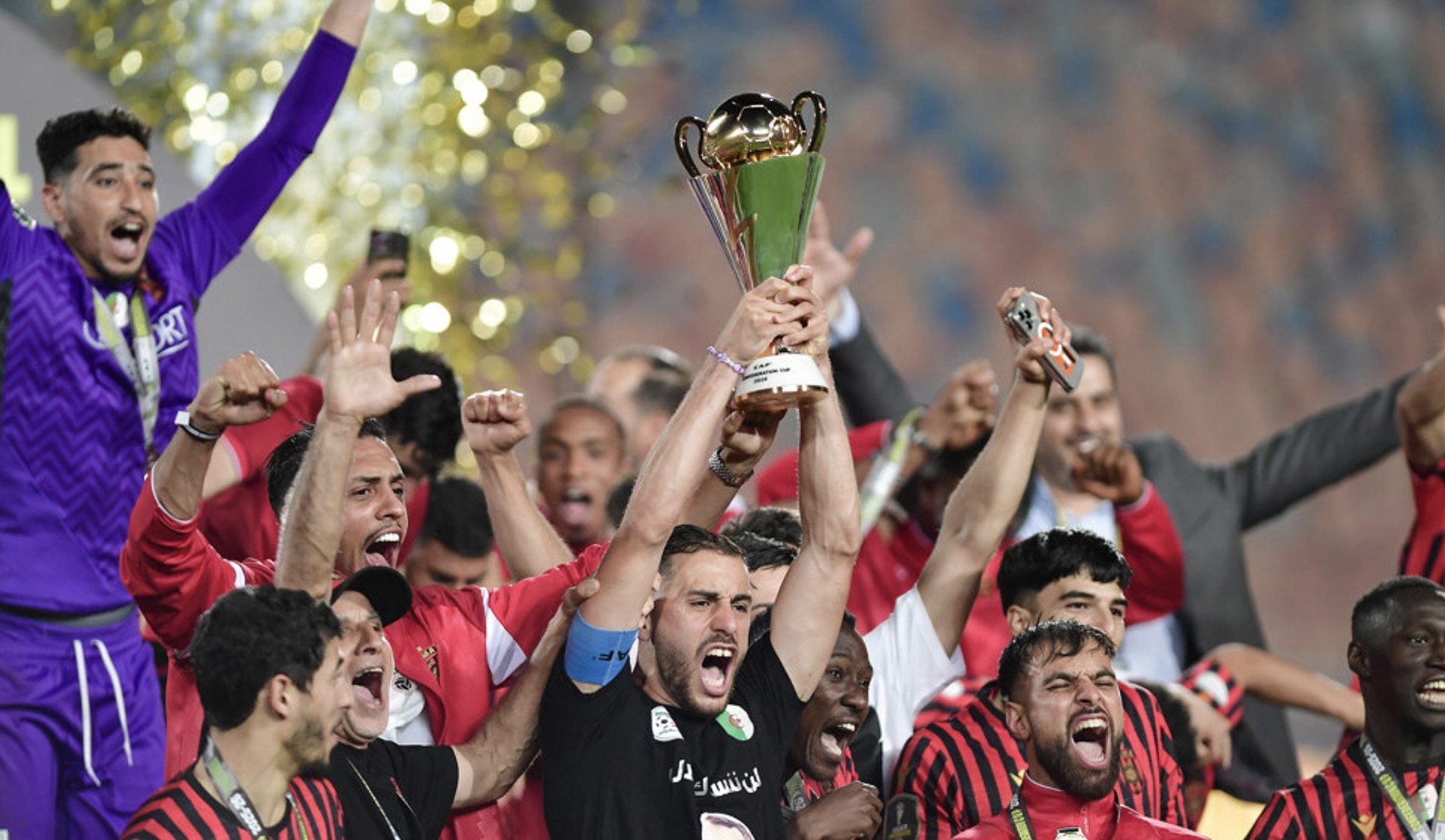USM Alger stunned Zamalek in Cairo with a CAF Confederation Cup penalty shootout win