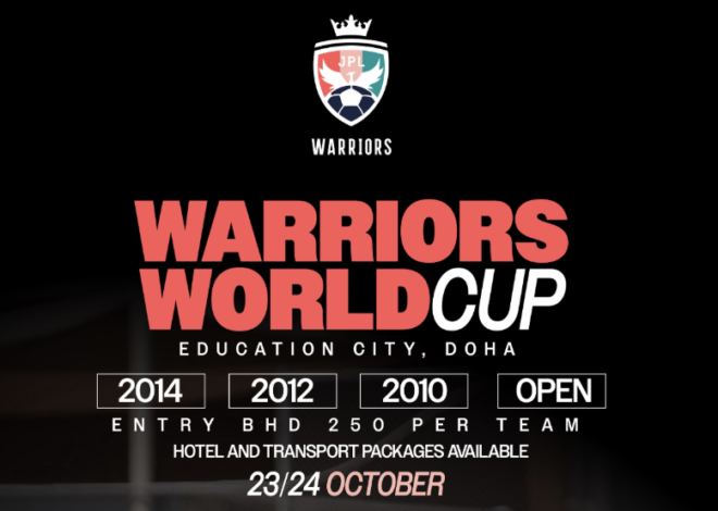 Game-changing JPL Warriors World Cup set for Friday kick off in Doha